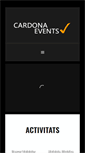 Mobile Screenshot of cardonaevents.com